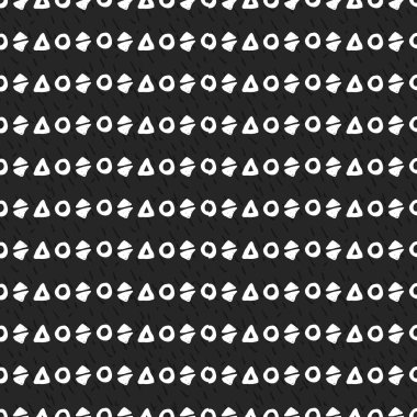 tek renkli geometrik seamless modeli