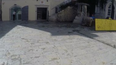 19 Ağustos 2016 Karadağ. Budva Old Town ile yürüyüş.