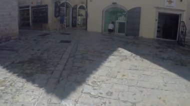 19 Ağustos 2016 Karadağ. Budva Old Town ile yürüyüş.