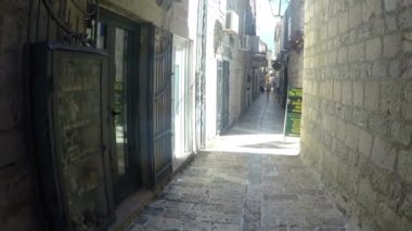 19 Ağustos 2016 Karadağ. Budva Old Town ile yürüyüş.
