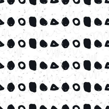 Çizilmiş geometrik seamless modeli