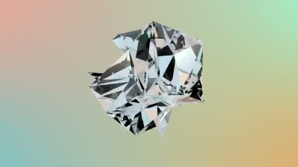 Cristal diamant rotatif — Video