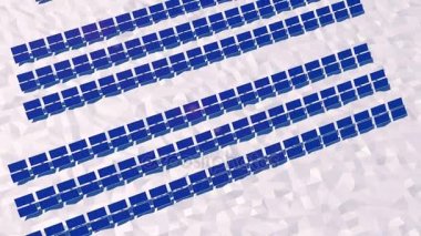 Güneş panelleri 3d