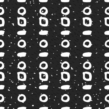 tek renkli geometrik seamless modeli