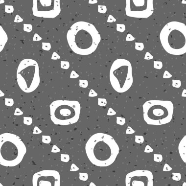 tek renkli geometrik seamless modeli