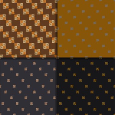 Etnik seamless modeli küme