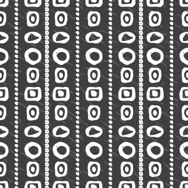 tek renkli geometrik seamless modeli