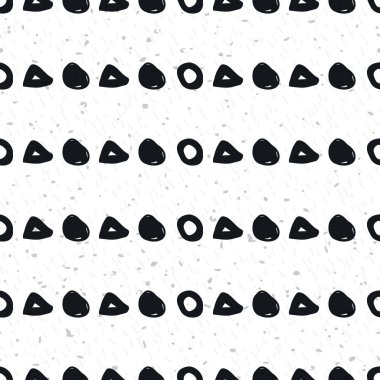 Çizilmiş geometrik seamless modeli