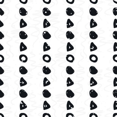Çizilmiş geometrik seamless modeli
