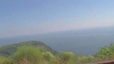 Budva, Karadağ - 28 Haziran, 2016: View Beach