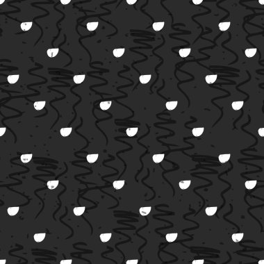 tek renkli geometrik seamless modeli