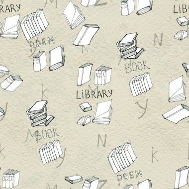Kitaplarla kusursuz desen