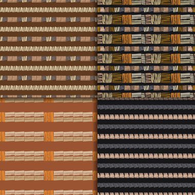 Etnik seamless modeli küme