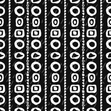 tek renkli geometrik seamless modeli