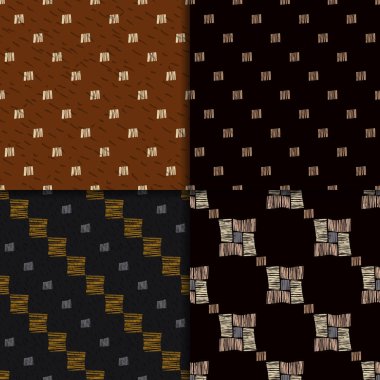 Etnik seamless modeli küme