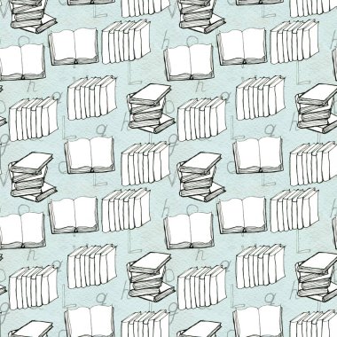 Kitaplarla kusursuz desen