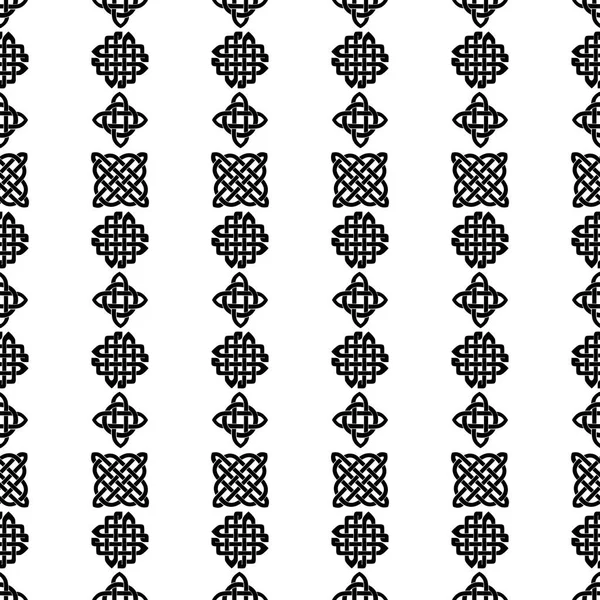 Keltiska Knut seamless mönster — Stock vektor