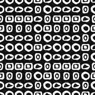 tek renkli geometrik seamless modeli