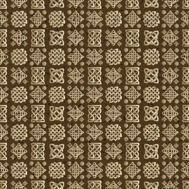 Celtic knot seamless modeli