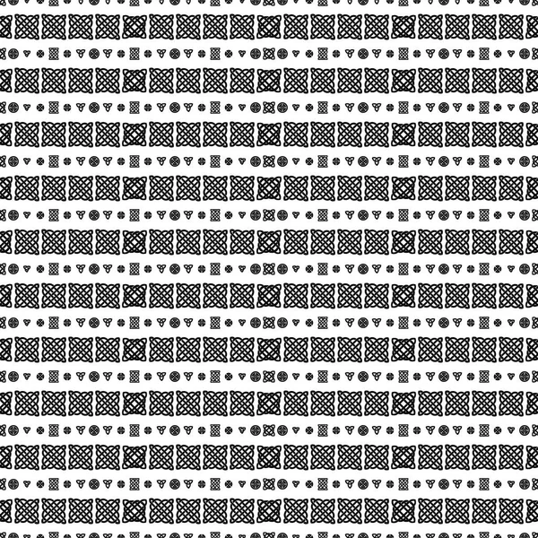 Безшовний візерунок з кельтського вузла — стоковий вектор