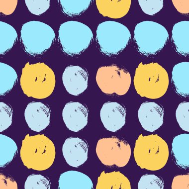 daireler ile kesintisiz renkli desen