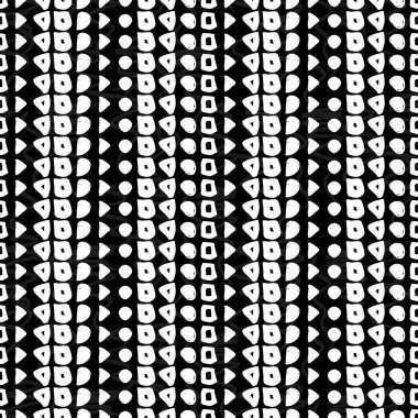 tek renkli geometrik seamless modeli