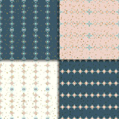 Etnik seamless modeli küme