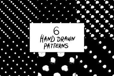 Siyah-beyaz desen daire ile ayarlama