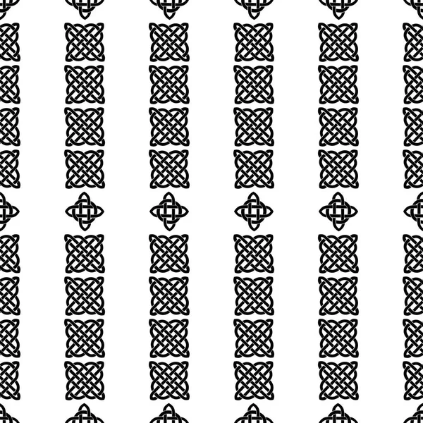 Patrón sin costura nudo celta — Archivo Imágenes Vectoriales