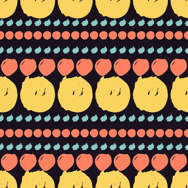 daireler ile kesintisiz renkli desen