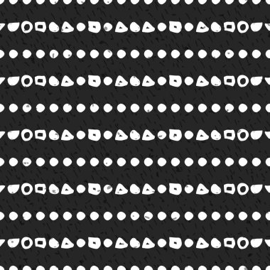 tek renkli geometrik seamless modeli