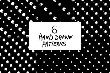 Siyah-beyaz desen daire ile ayarlama