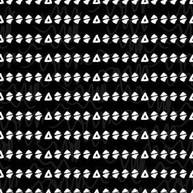 tek renkli geometrik seamless modeli