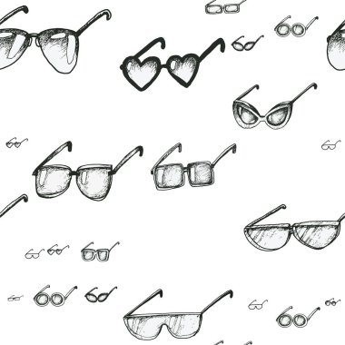 güneş gözlüğü ile Seamless Modeli