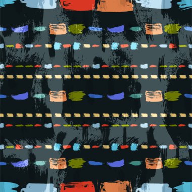 fırça darbesi sanatsal kusursuz desen