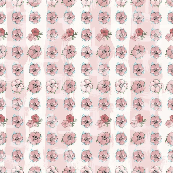 エキゾチックなカラフルな花セット — ストックベクタ