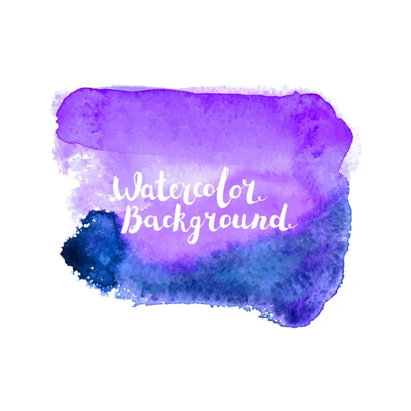 Fundo vetorial aquarela com letras —  Vetores de Stock