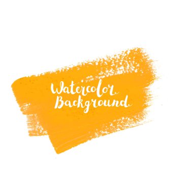 suluboya fırça darbesi