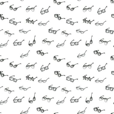 güneş gözlüğü ile Seamless Modeli