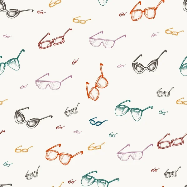 Gözlüklü kusursuz desen