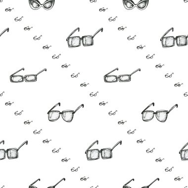 güneş gözlüğü ile Seamless Modeli