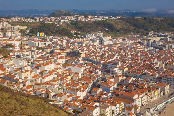 Mooie badplaats Nazare in Portugal — Stockfoto