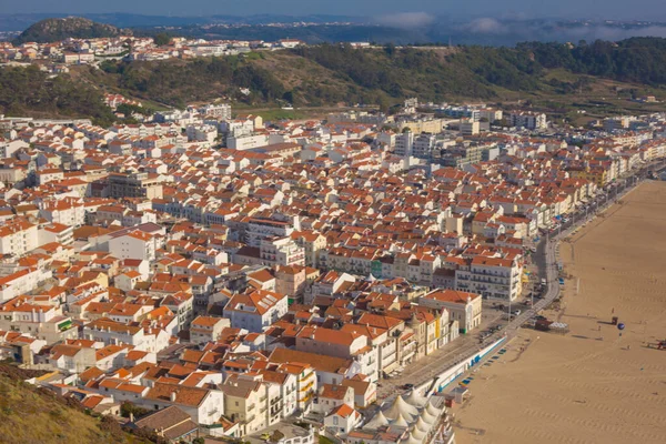 Mooie badplaats Nazare in Portugal — Stockfoto
