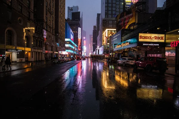 NYC vista de rua — Fotografia de Stock