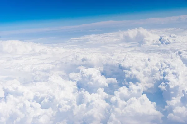 Vista Aérea Nuvem Céu — Fotografia de Stock