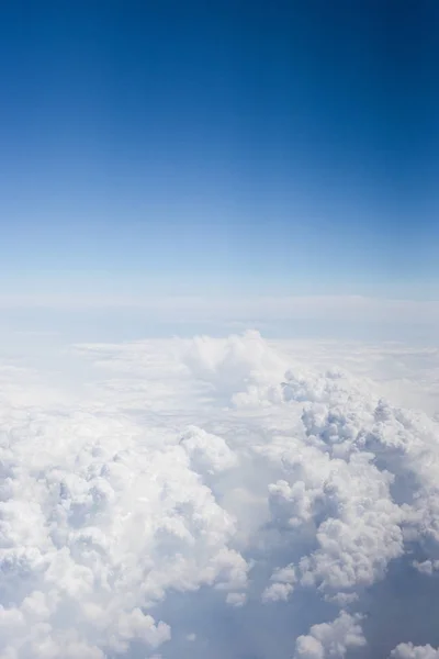 Vista Aérea Nuvem Céu — Fotografia de Stock