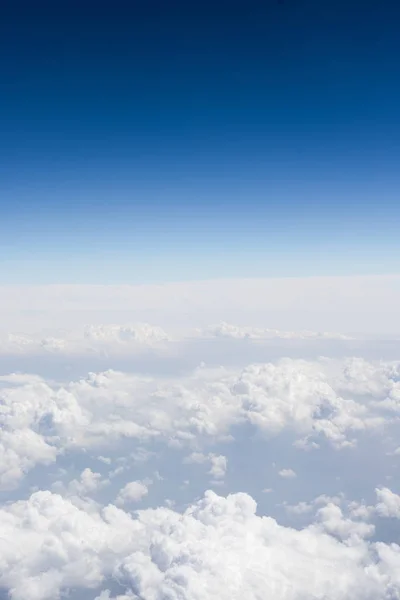 Vista Aérea Nuvem Céu — Fotografia de Stock