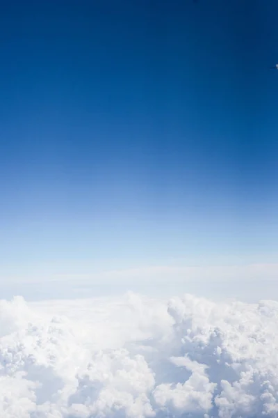 Vista Aérea Nuvem Céu — Fotografia de Stock