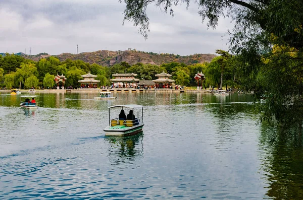 Pohled Mountain Resort Jeho Odlehlé Chrámy Chengde Hebei Čína — Stock fotografie