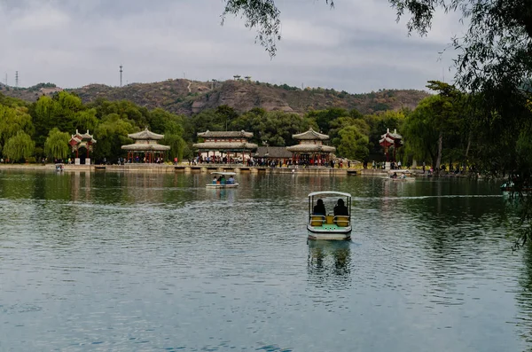 Vista Del Mountain Resort Dei Suoi Templi Periferici Chengde Hebei — Foto Stock